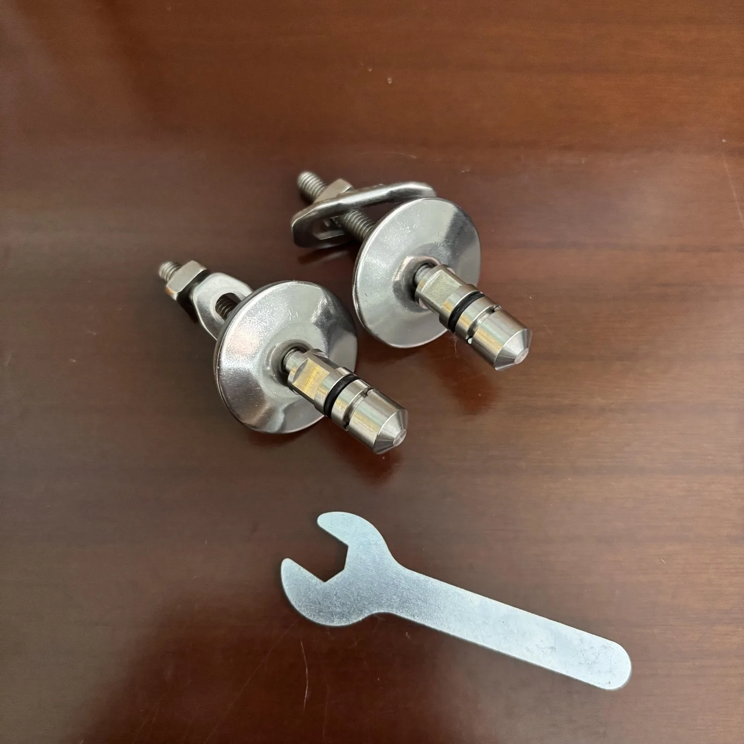 

Toilet Seat Mounting Bracket Screws Hinge Compatible with Duravit Connecting Screws Support Mechanism Damper