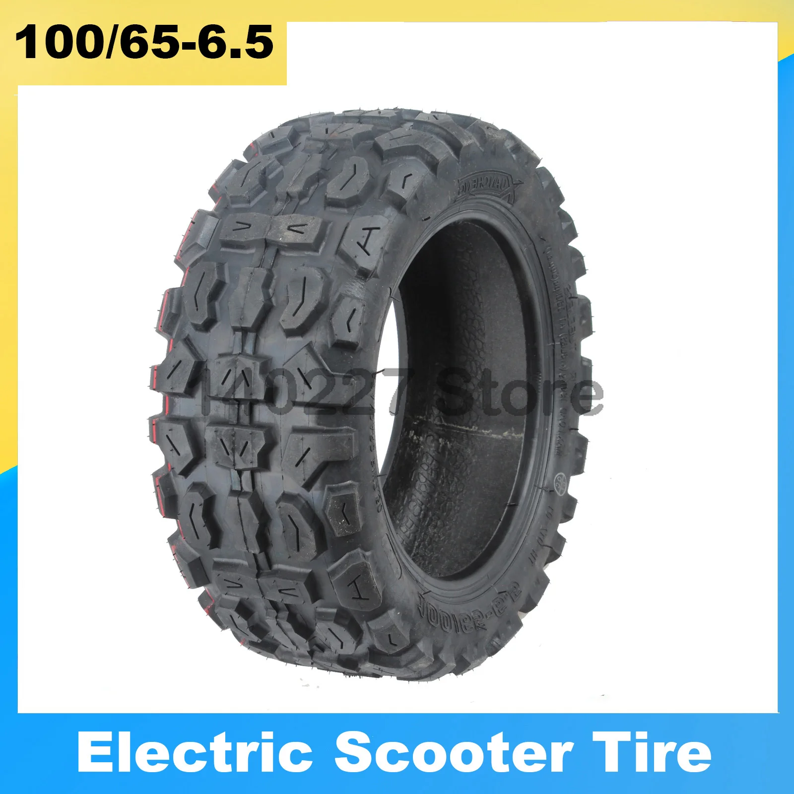 xuancheng 100/65-6.5 Tubeless Rubber Tire for Dualtron Electric Scooter Widen Off-Road 11 Inch Vacuum Pneumatic Replacement Tyre