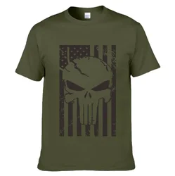 streetwear fashion vintage Summer Sniper Chris Kyle Men T Shirt Naval Seal Team Printed Fashion Tee Summer Casual Tshirt