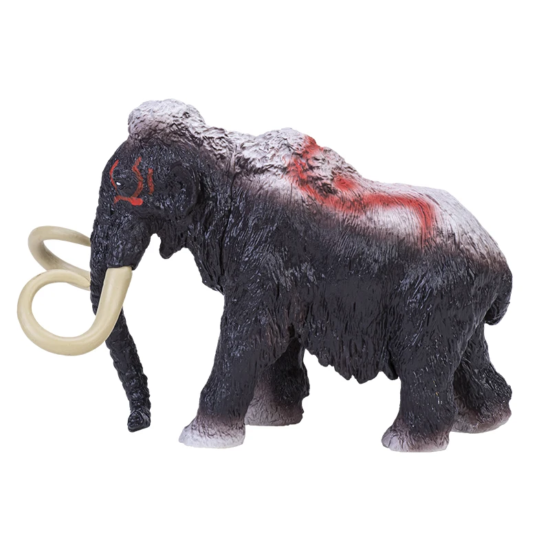Simulation Mammut Modell Wollige Nashorn Eiszeit Säbel Zahn Tiger Pädagogisches Kinder Spielzeug Action-figuren Sammlung Kinder Geschenk – Detail 4