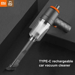 Xiaomi Youpin-aspiradora inalámbrica para coche, aspiradora automática de doble uso, herramienta de mano para el hogar