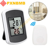 Digital Wireless Indoor Outdoor Thermometer Multi Precision Electronic Household Thermometer LED Display Temperature Meter WS-04
