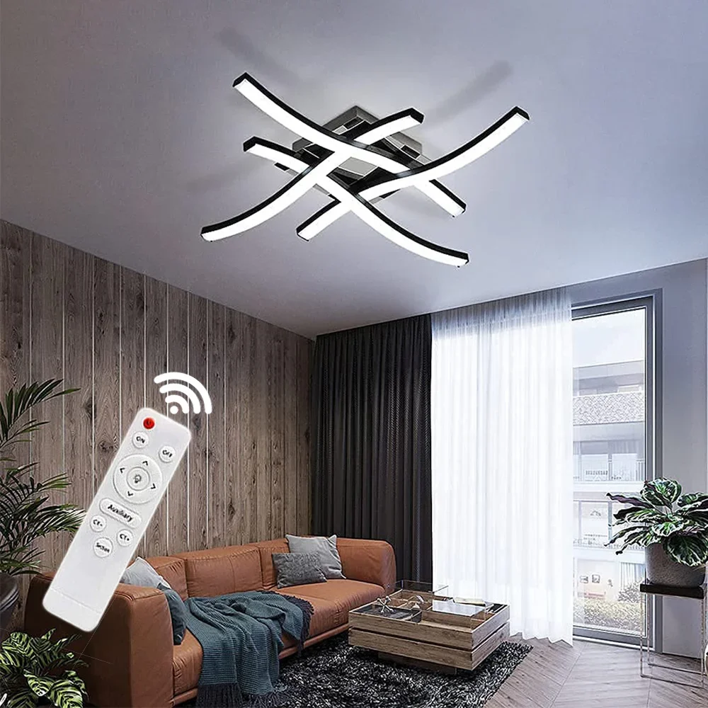 

18W 24W LED Ceiling Lamps Modern Design Ceiling Chandeliers for Dining Room Living Room Decor AC85-265V Ceiling Light Fixture