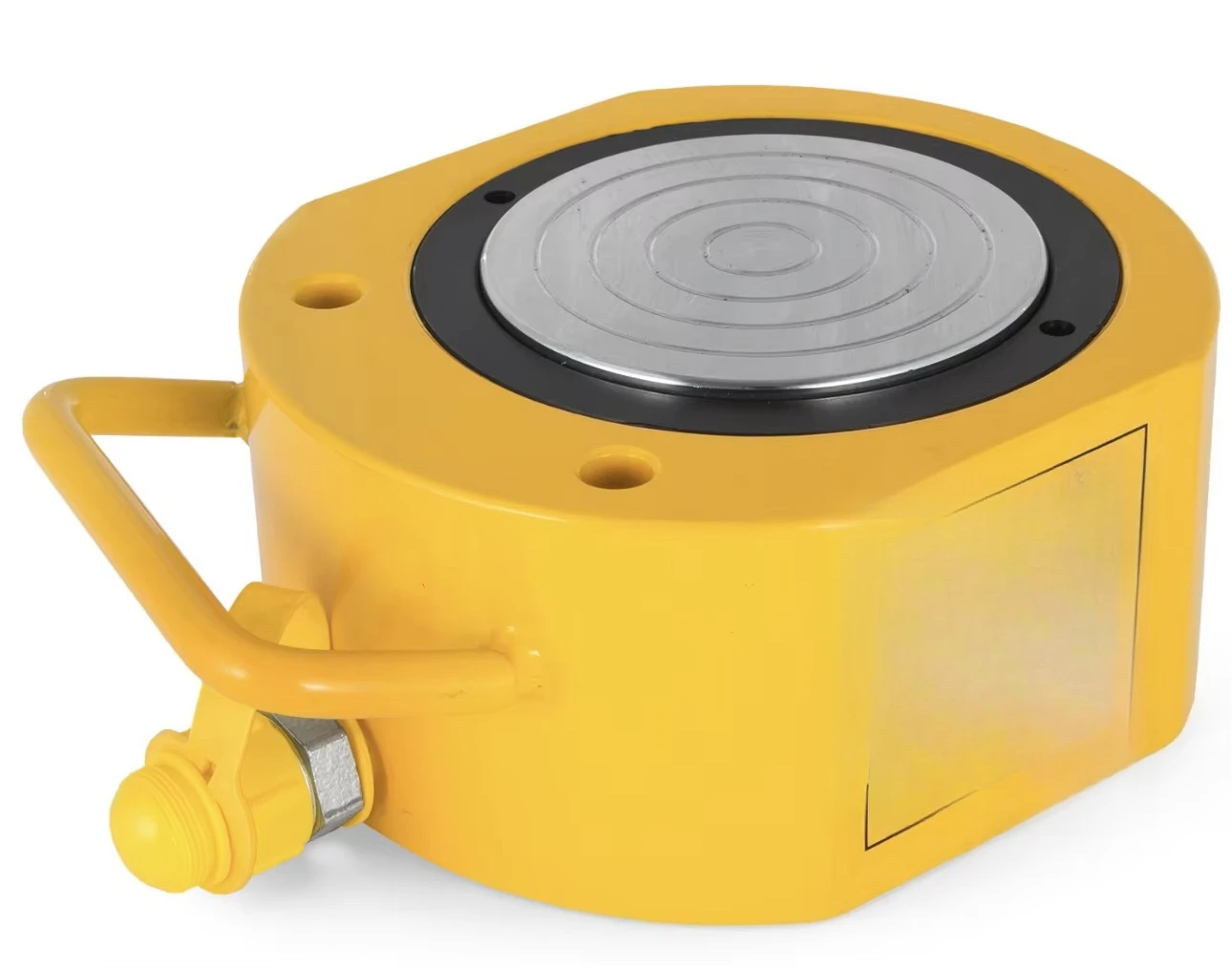 FPY-1001 مقبس هيدروليكي فولاذي فائق CP-700 مضخة يدوية متعددة الأقسام 100T أدوات رفع الحمل للعمل