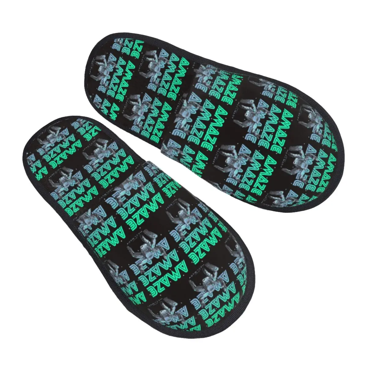 Custom Movie Project Hail Mary Slippers Memory Foam Warm Soft Women House Slipper Indoor Fluffy Shoes