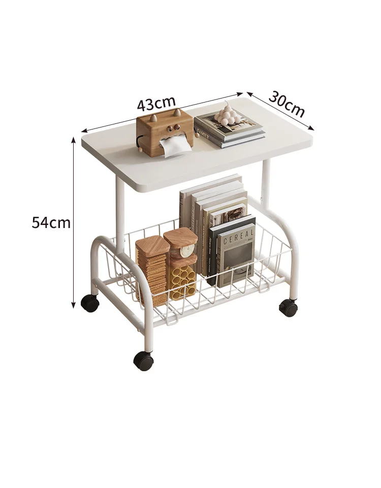 Bedroom Balcony Mini Table Modern Simple Small Unit Bedside Shelf