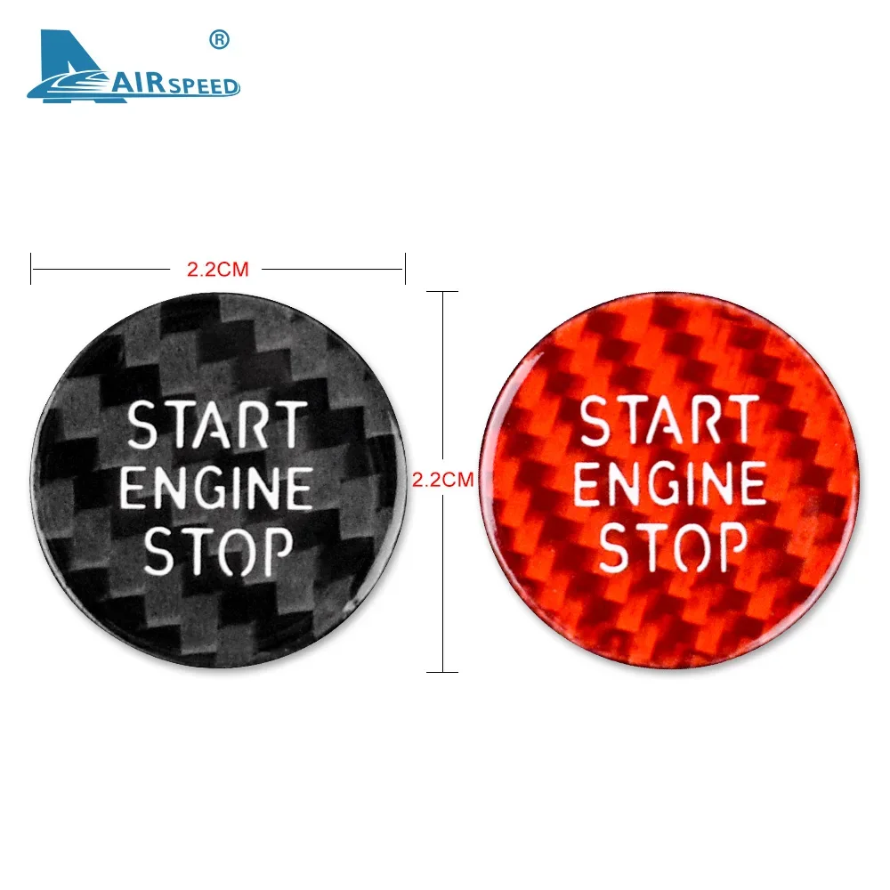 For BMW X5 Z4 3 Series G20 G05 G07 G14 G15 G29 Carbon Fiber Car Engine Start Button Ignition Device Sticker Accessories Interior
