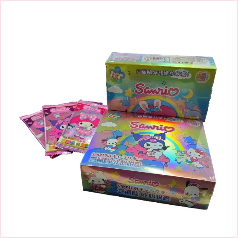 

НОВИНКА: Коллекционная коробка карточек Sanrio (160 шт.) для любителей анимации, креативные подарки для детей, праздничные подарки