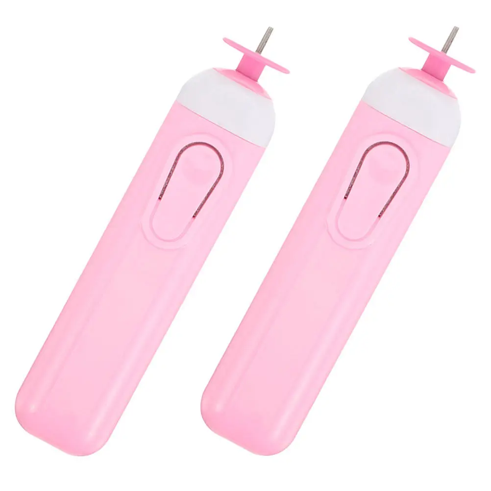 2Pcs Electric Quilling Tool Paper Quilling Pen Set Automatic Rolling Function for Intricate Designs Beginners Experts Paper