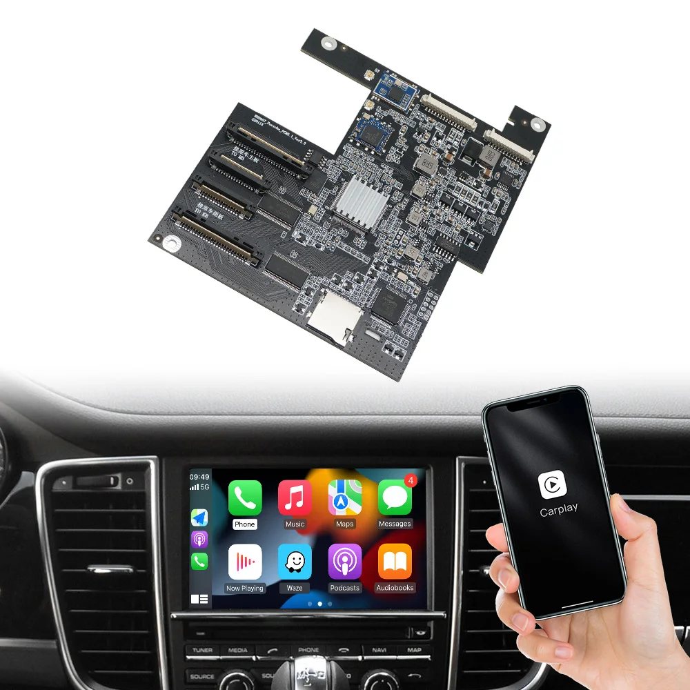 CARABC Wireless Carplay Modulo Android Auto per Porsche Pcm 3.1 Panamera Cayenne Macan Cayman Boxster 911 718 970