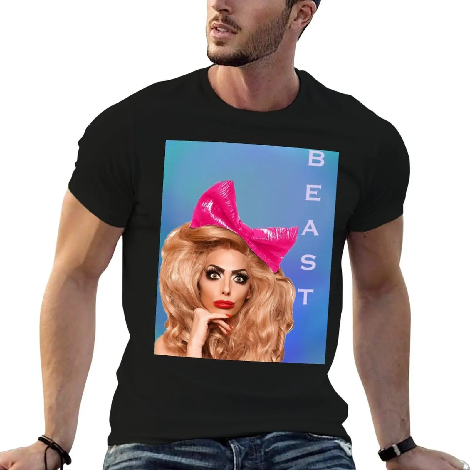 

Alyssa Edwards BEAST T-Shirt t shirt for man 100 percent cotton t shirts for man pack white T-Shirt
