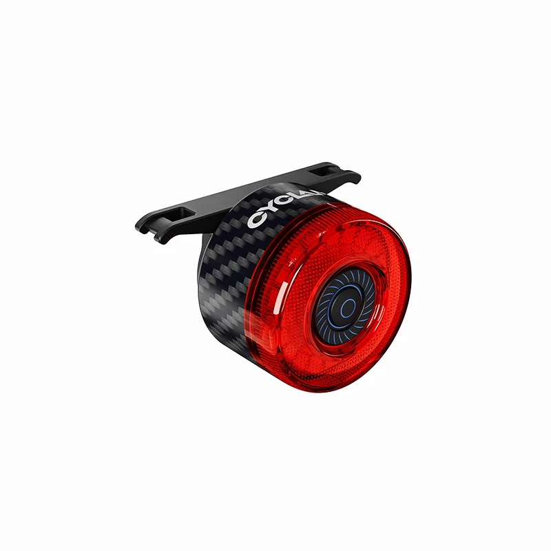 AliExpress CYCLAMI Bike Tail Light Smart Brake Sensing Rear Bicycle Light Carbon Fiber Waterproof Type-C MTB Road Warning Cycling Taillight