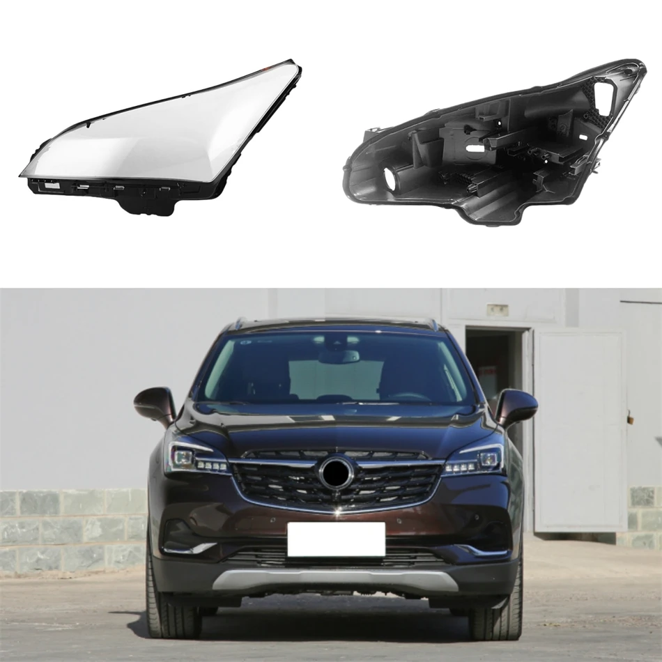 

For Buick Envision 2020 2021 2022 Auto Accessory Car Base Head Lamp Shell Headlamp House Headlight Cover