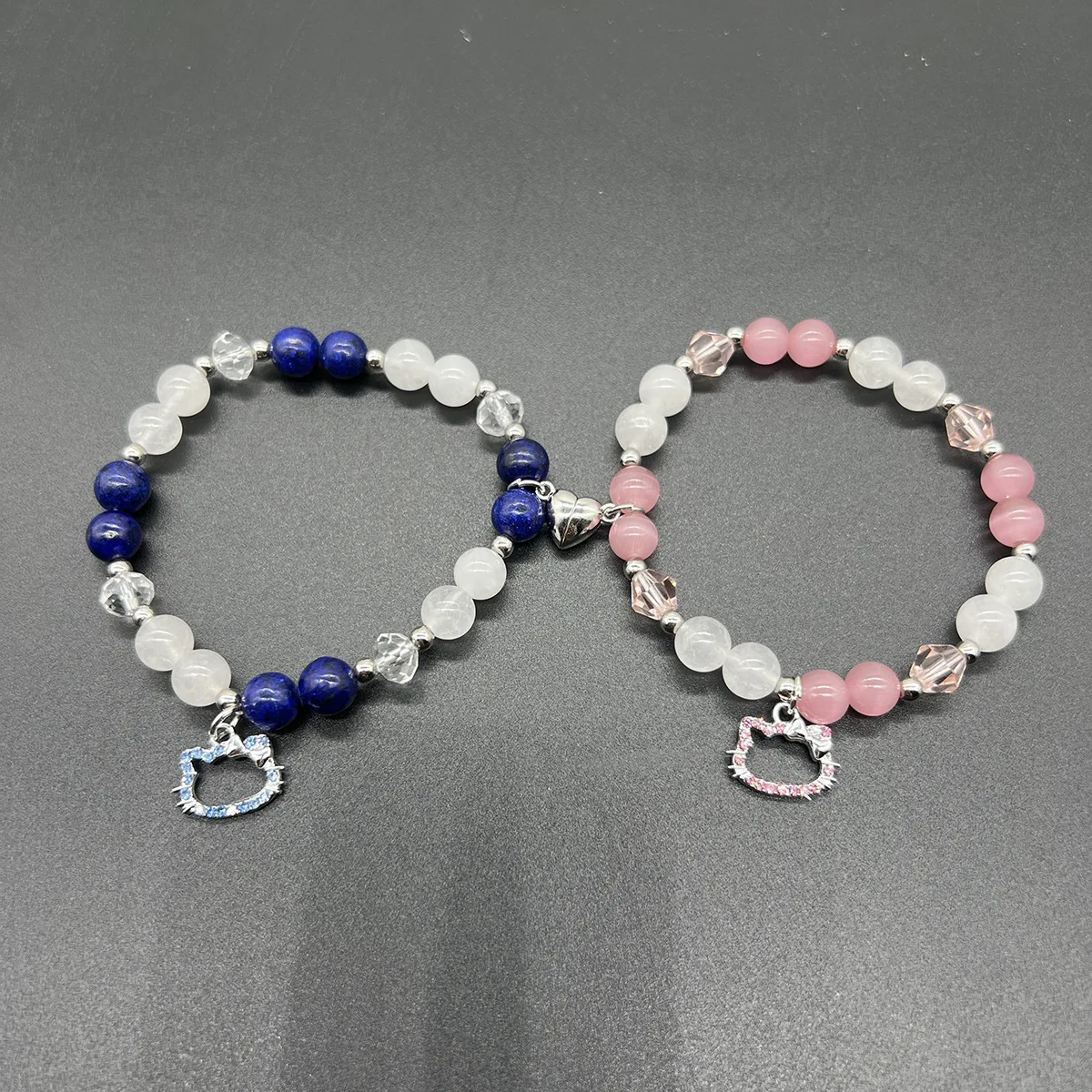 Multi-styles 2pcs/set Couple Beads Bracelet Tv Girls Matching Bracelets Who Really Cares Album Inspired Bracelet Friends Jewelry