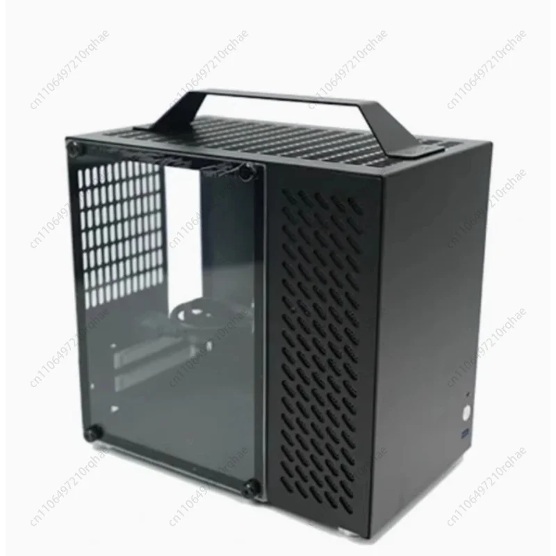 

Beniu U35 ITX Portable Side Transparent Desktop Computer SFX Power Supply Small All Aluminum Chassis Non K66