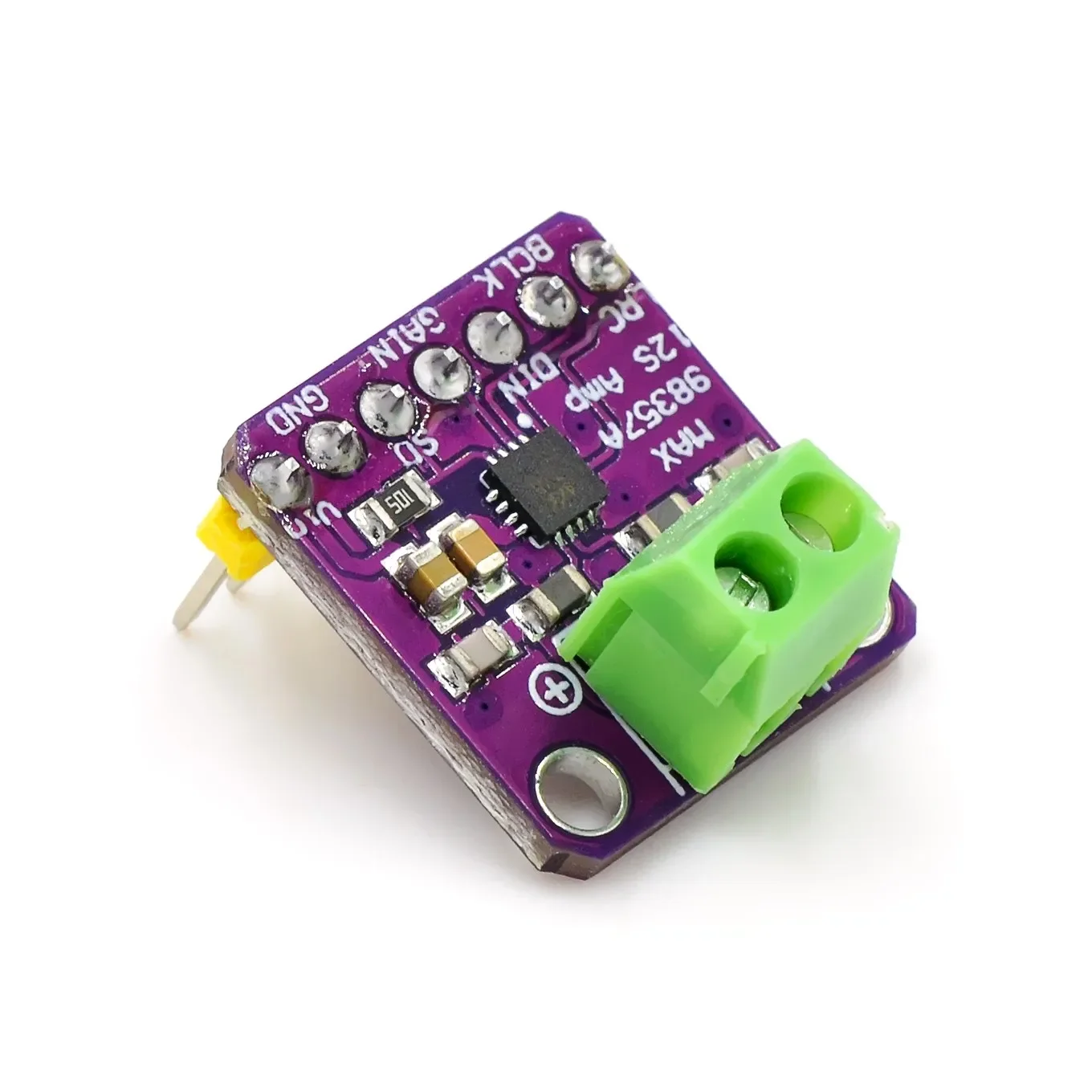 Max98357 i2s 3w classe d amplificador interface de fuga módulo decodificador dac placa de áudio sem filtro para raspberry pi esp32