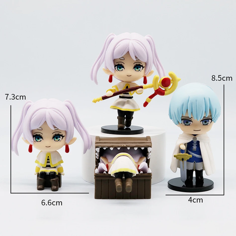 8 pz Noodle Stopper Sousou no Frieren Anime Girl Figure Frieren Beyond Journey's End Action Figures Da Collezione Modello Giocattoli
