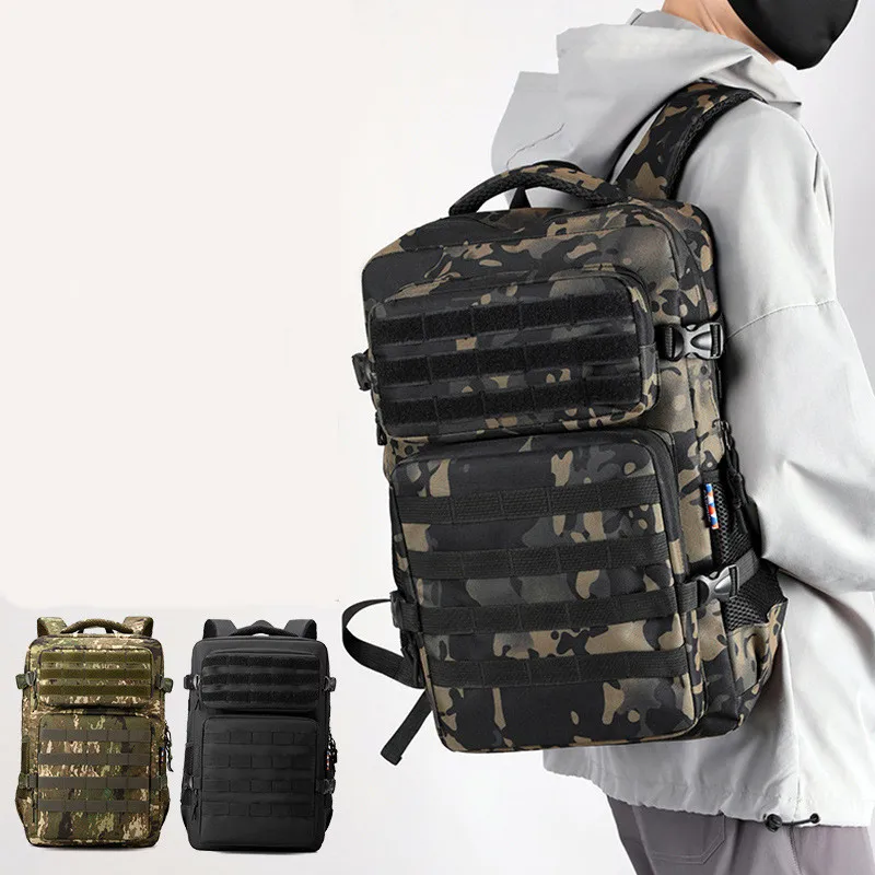 

Тактические рюкзаки, мужской камуфляжный рюкзак, рюкзак для походов и кемпинга, многослойный спортивный рюкзак большой вместимости для активного отдыха