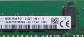 

Для 16G 2RX8 PC4-2400T DDR4 server 16GB ECC REG HMA82GR7AFR8N-UH