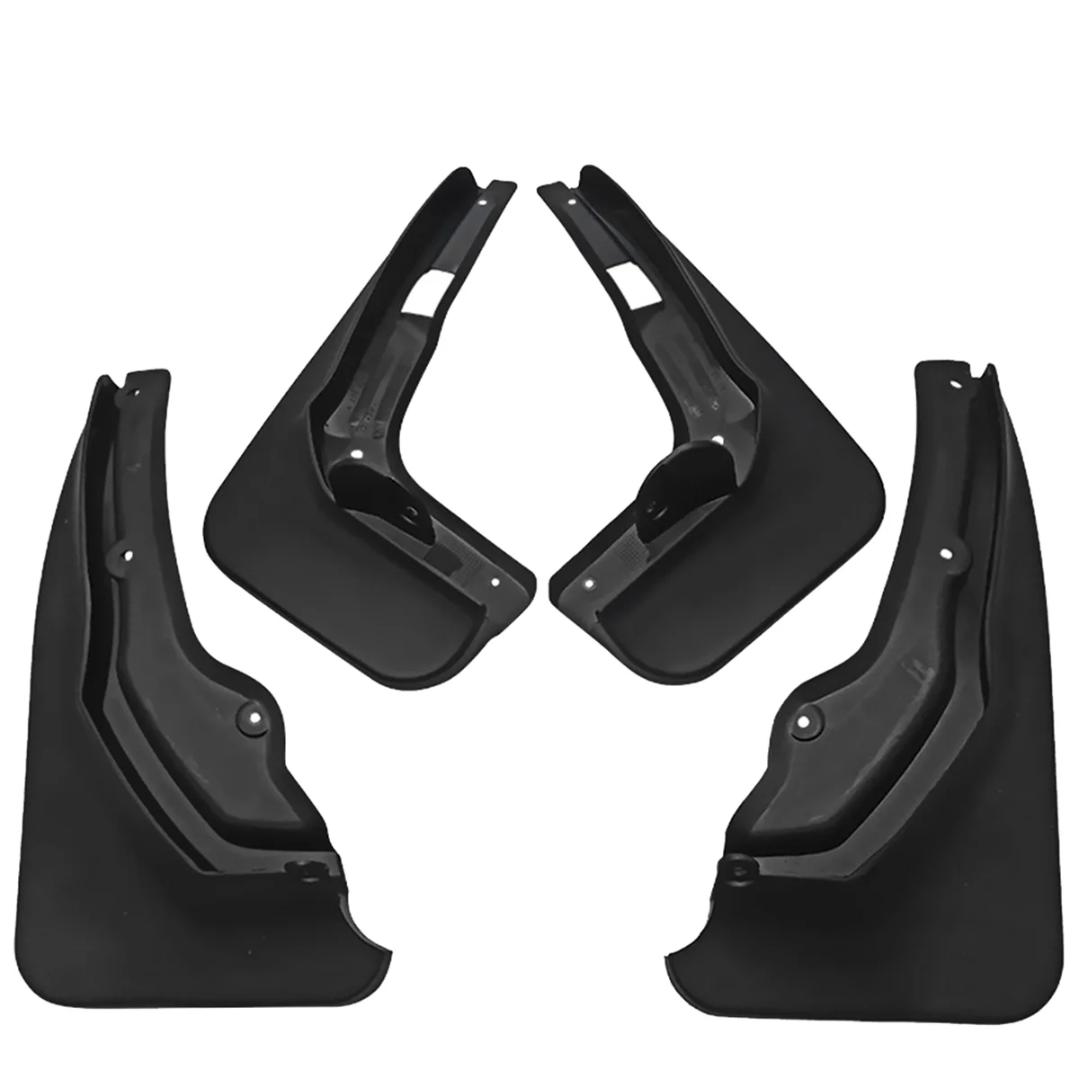 4PCS Car Mudguard Mud Flaps Splash Mud Guard Fender for Mercedes Benz W204 C-Class 2011-2014 C180 C200 C300