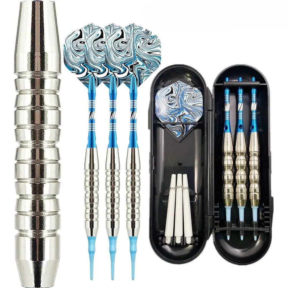 3 Pieces of Nylon Soft Tip Darts Professional 21g Competition Competitive Darts Indoor Sports Throwing Electronic Darts Set