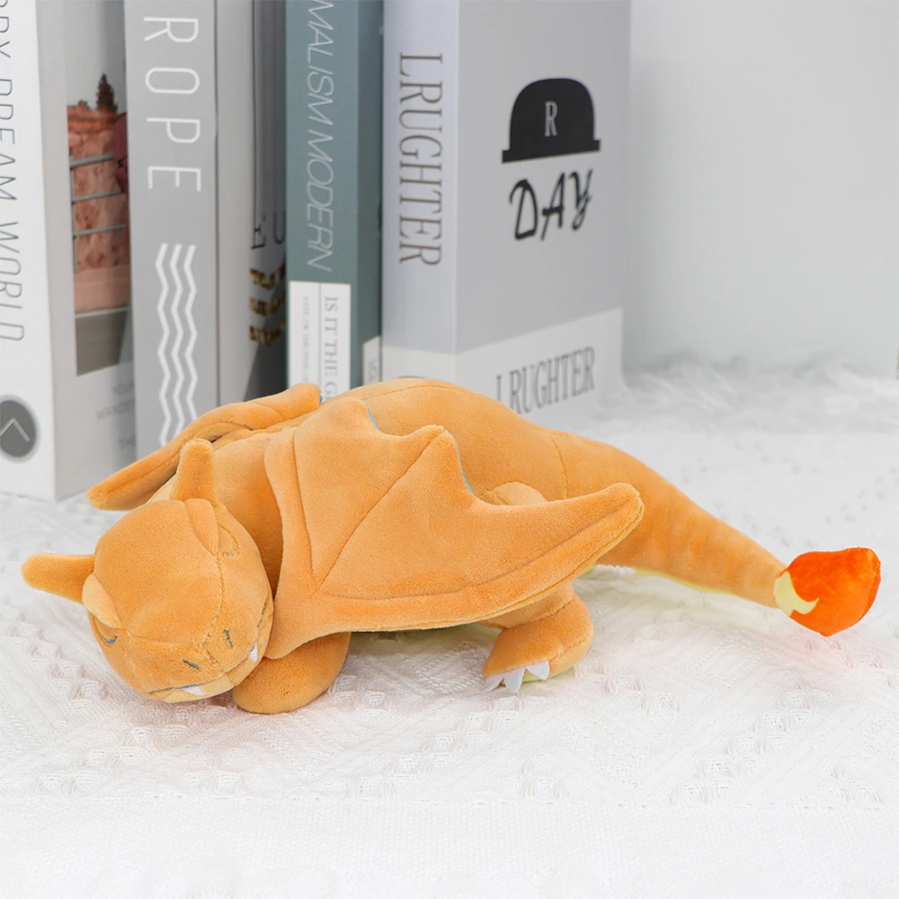 Pokemon Plüschtiere Charizard Sprigatito Pachirisu Plüschpuppe Schlaf-Serie Kuscheltier Weihnachtsgeschenk – Detail 2