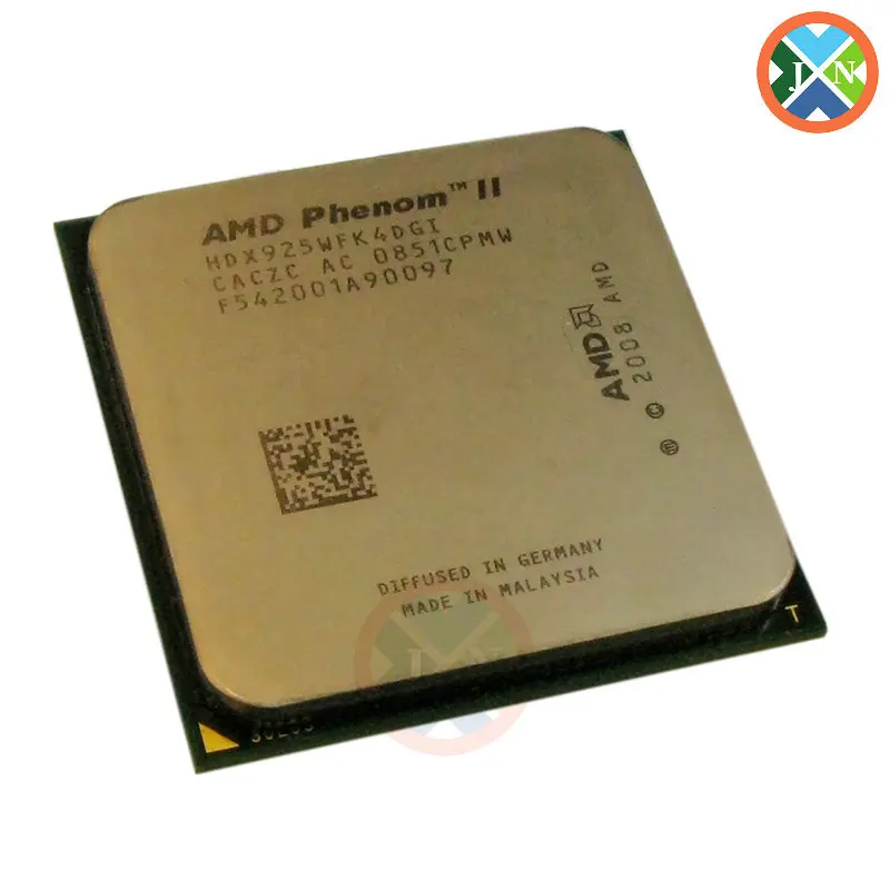 

Четырехъядерный процессор AMD Phenom II X4 925 95 Вт 2,8 ГГц HDX925WFK4DGI/HDX925WFK4DGM разъем AM3