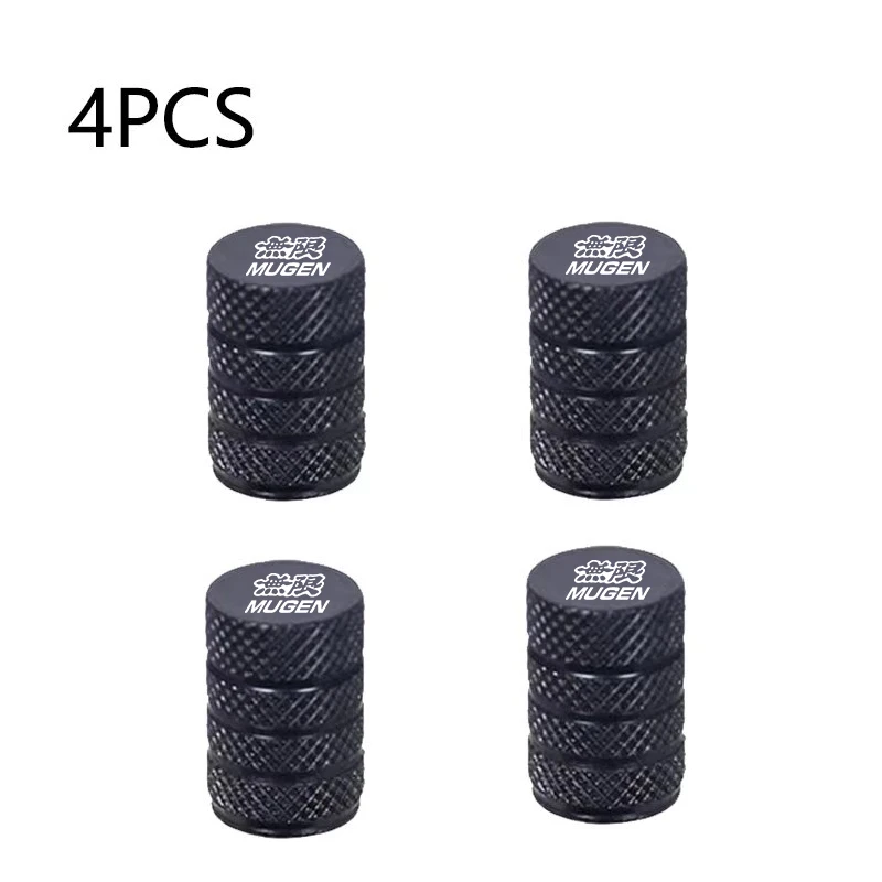 Car Wheel Tire Valve Caps Tyre Stem Covers Airdust Waterproof For Honda Mugen Power Civic Type R Accord CRV Hrv Accessories 4pcs view 2
