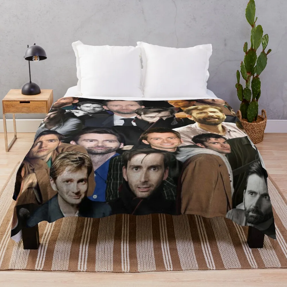 

david tennant photo collageThrow Blanket Fashion Sofa Blankets