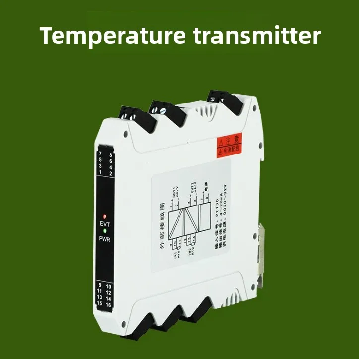 Temperature transmitter pt100 thermal resistance k-type thermocouple 4-20mA intelligent temperature acquisition module M22