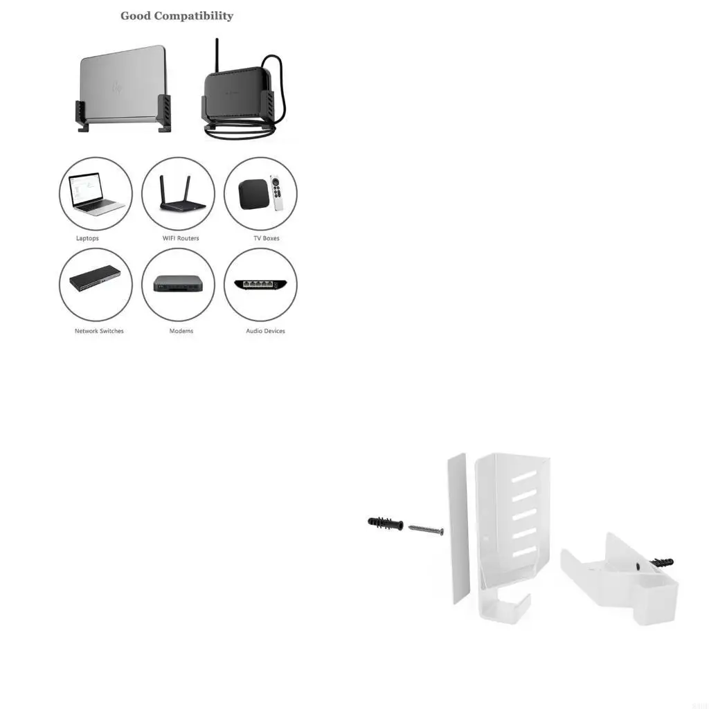 Einstellbarer Tablet -Telefon -Wanddock sicherer mit optionaler Schraubinstallation 83CF