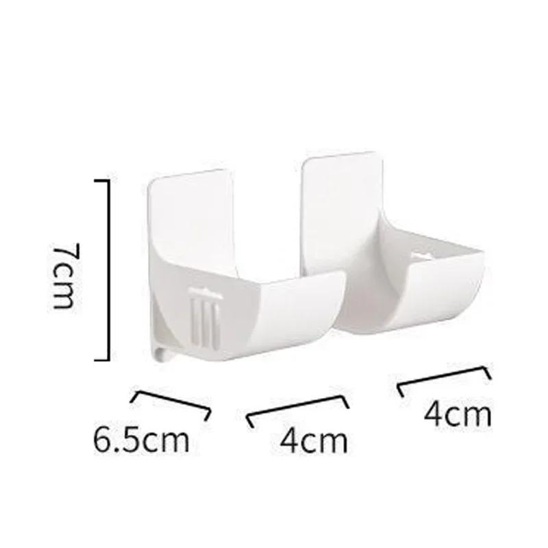 4/2PCS Trash Bags Holder Wall Mounted Garbage Bag Storage Rack Punch Free Plastic Bag Organizer Kitchen Bathroom Storage Shelf