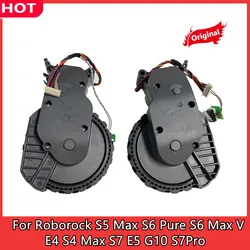 Original For Roborock S5 Max S6 Pure S6 MaxV E4 S4 Max S7 E5 G10 S7 Pro Left and Right Walking Wheels Vacuum Cleaner Accessories