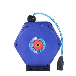 8x5mm 9 Meters  Hose Reel for Compressed Air  Pneumatic PU Tube  Car Cleaning Car Beauty Automatic Retractable Telescopic Drum