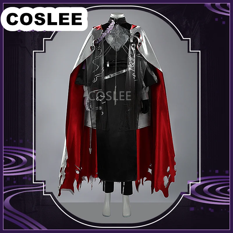 COSLEE Kenmochi Toya Cosplay Costume Vtuber Nijisanji ROF-MAO Handsome Uniform Role Play Halloween Party Outfit New 2023