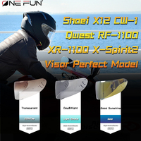 X12 Helmet Visor For SHOEI X12 Z6 X-12 XR-1100 RF-1100 QWEST CW-1 X-Spirit 2Helmet Visor Lens Shield Full Face Anti Pinlock