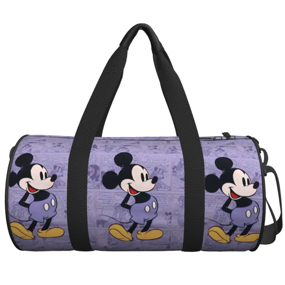

Mickey Minnie Mouse Travel Bag Cute Cartoon Large Sport Bags Waterproof Men Design Gym Bag Luggage Novelty Fitness Bag