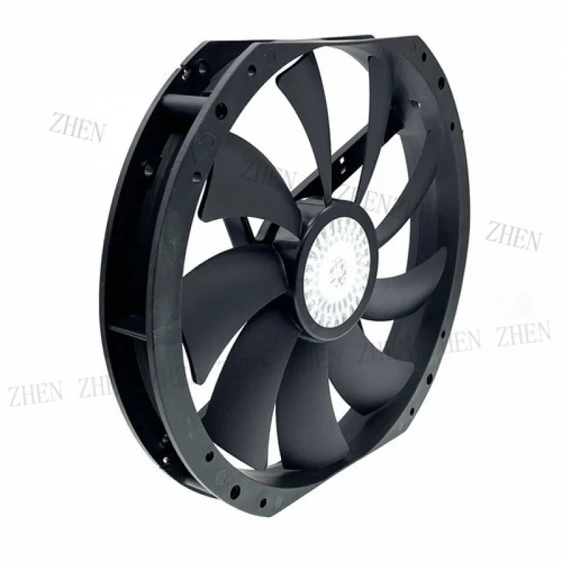 Y Y New Large Size Air Flow Computer Case Fan,230mm 23cm 12V Mute Low Noise Cooling