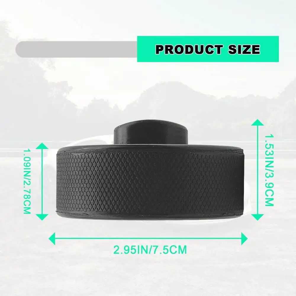Rubber Jack Stand Pad Adapter For Tesla BMW Audi Mercedes Vehicle Chassis Protection Heavy Duty Support Block