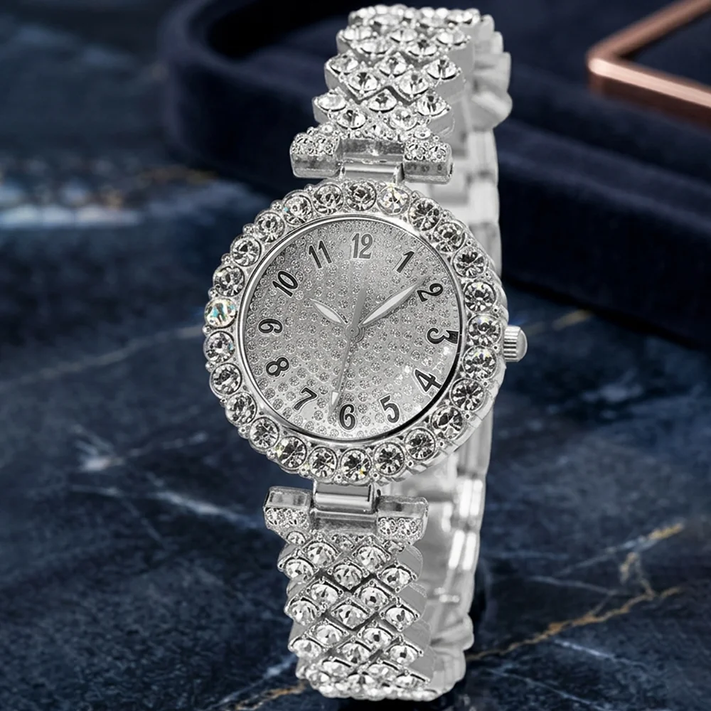 5Pcs/Set Unisex Jewelry Watche - Jewelry Watches Silver ulasan dan harga