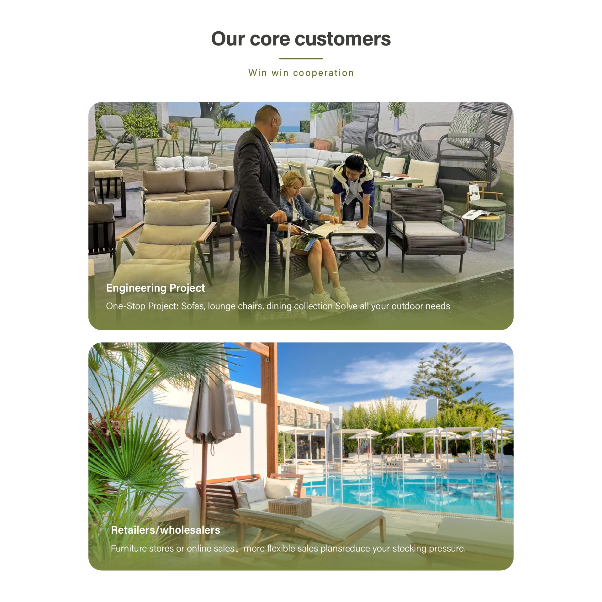 Modernes Luxus-Gartenmöbel-Set – Outdoor Furniture L Shape Bewertung und Preis