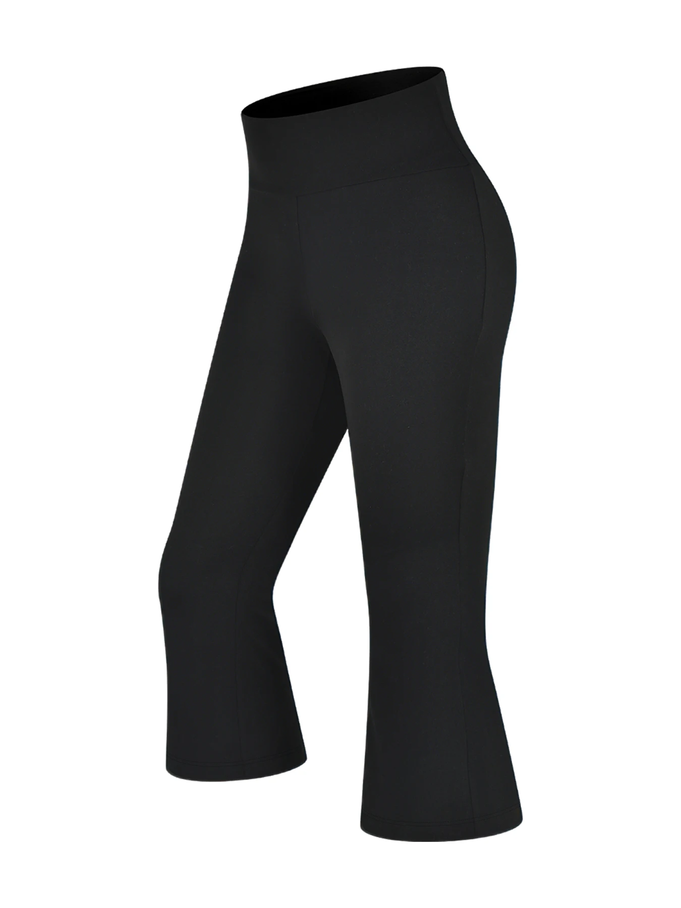 

Женские брюки-капри с высокой талией, супермягкие леггинсы с эффектом коррекции живота, расклешенные, для тренировок, бега, йоги и занятий спортом.