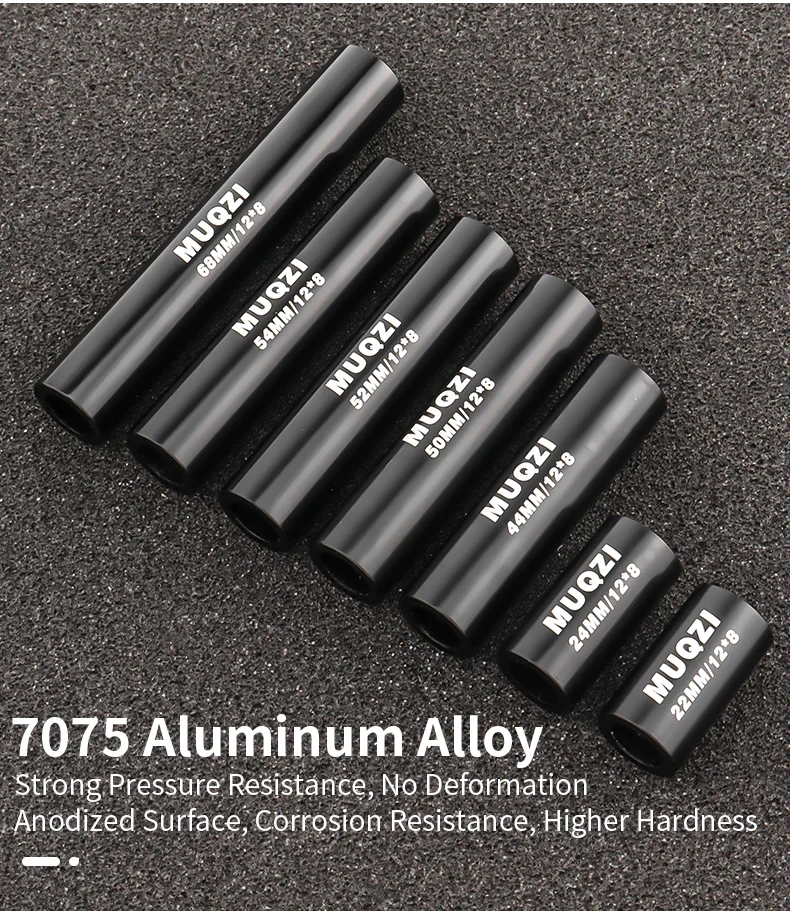 MTB Hintere Stoßdämpfer Buchse 22 24 25 30 32 44 50 52 54 68mm Fahrrad Hinterradaufhängung Stoßdämpfer DU Buchse Unterlegscheibe ID 8mm OD 12mm – Detail 5