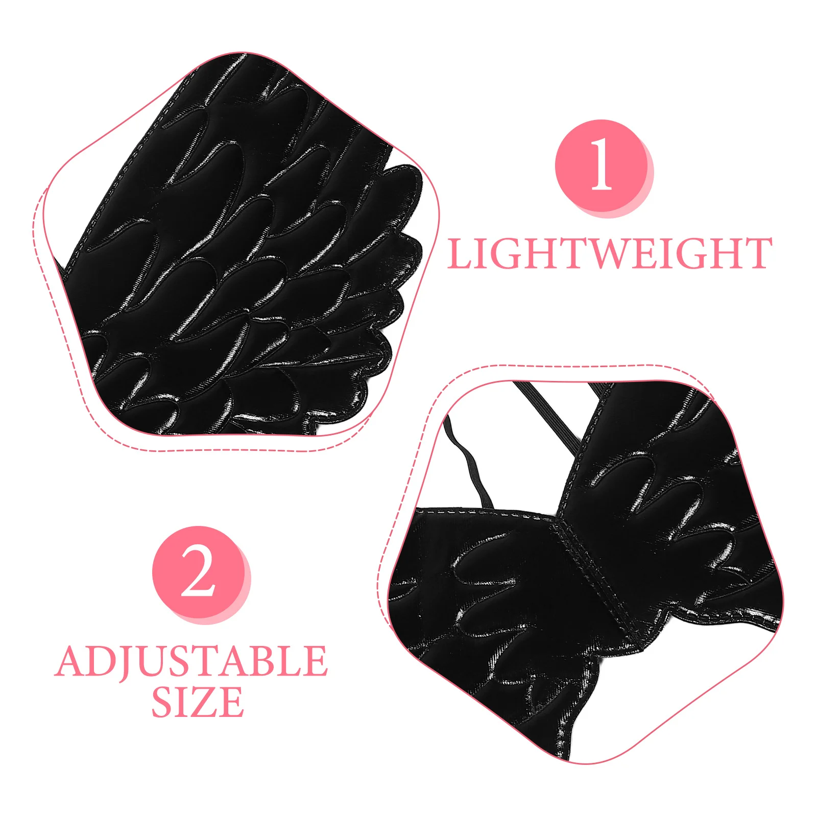 أجنحة للفتيات في حفلات الهالوين وأعياد الميلاد، إكسسوار أزياء الأميرة التنكرية ماردي غرا للأطفال الصغار