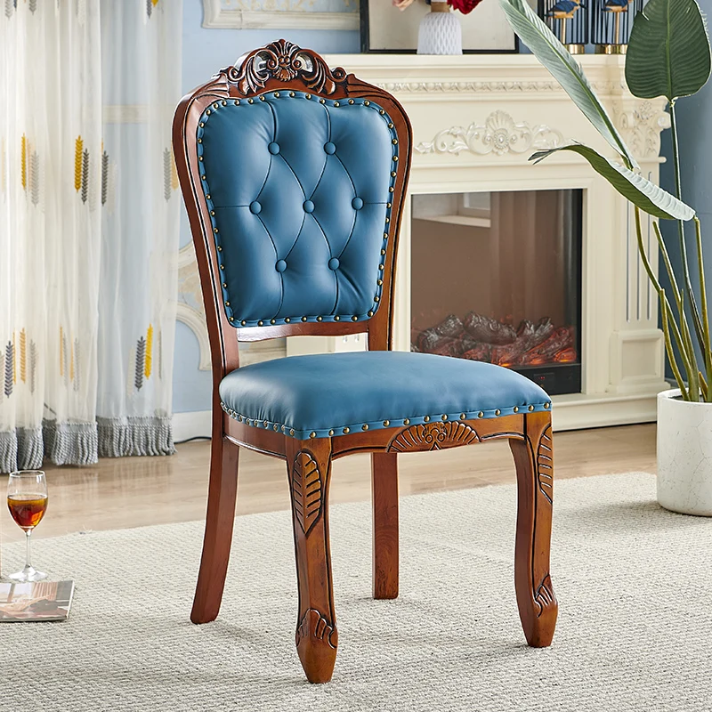 Kitchen Trendy Rustic Dining Chairs Cushions High Modern Dining Chairs Gaming Sedie Pranzo Moderne Home Accessories Furniture view 2