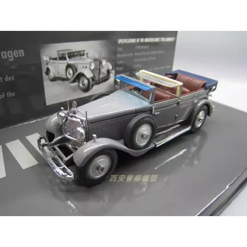 

Diecast Minichamps 1/43 Scale Benz 770k Wilhelm II Convertible Alloy Car Model Collectible Toy Gift Souvenir Display Ornament