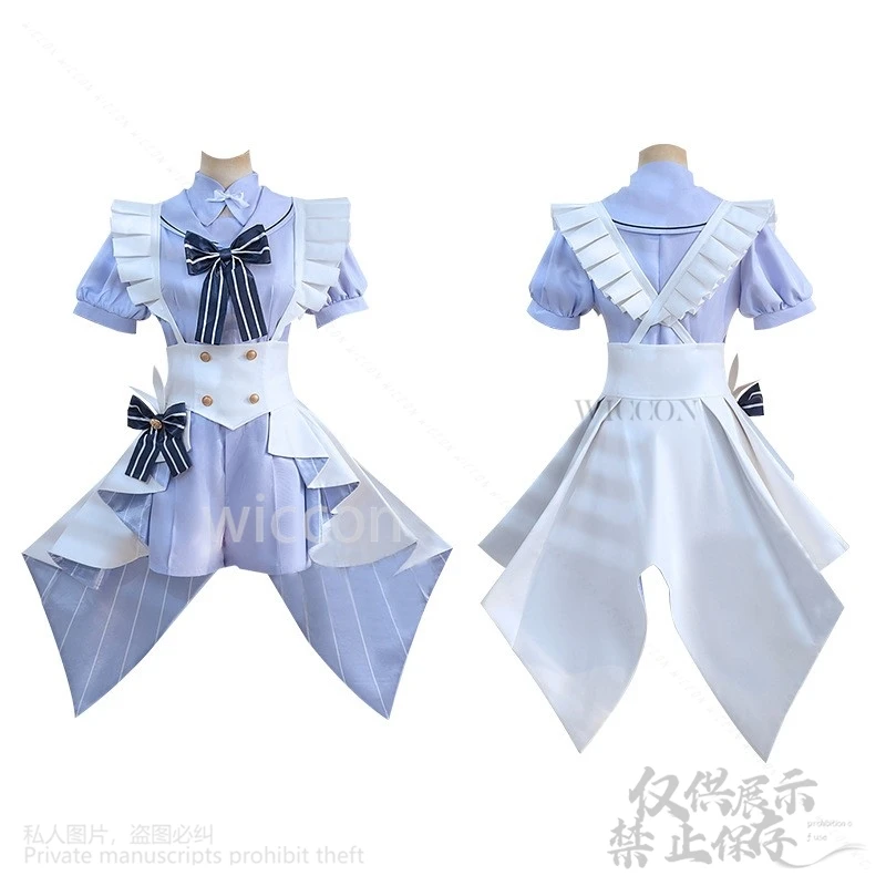 Anime Is The Order A rabbit? Kafuu Chino Cosplay Costume Dress Lolita Kawaii Cute Christmas Party Halloween Long Wigs Soft Doll