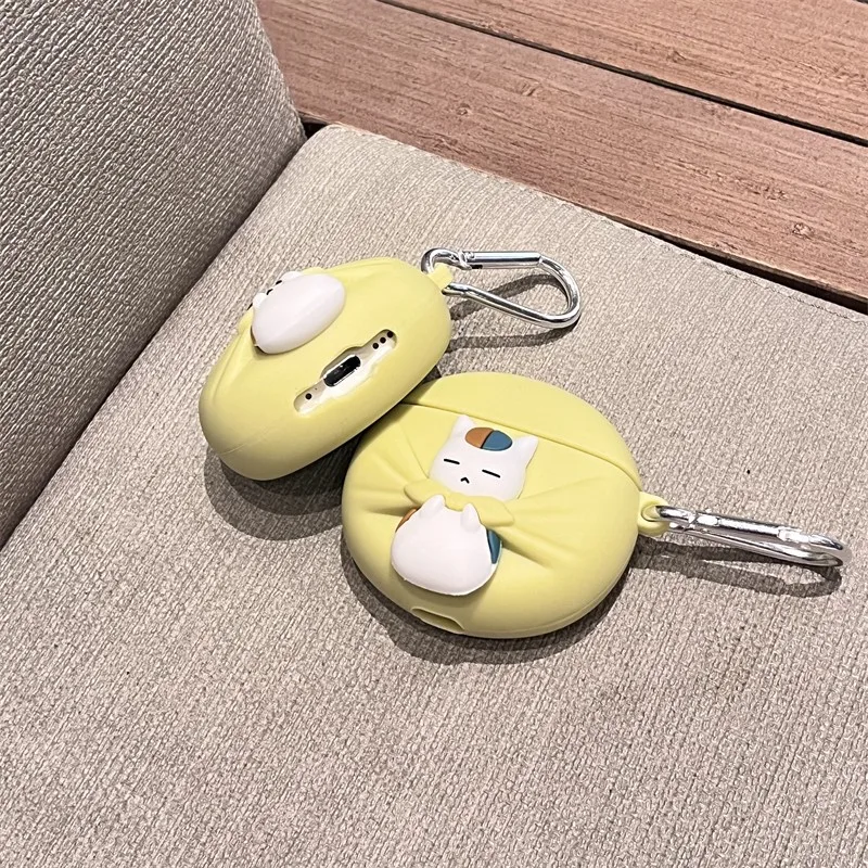 Etui Natsume's Book of Friends Madara do słuchawek AirPods 3 4 AirPods Pro 2 1 Anime Miękki silikonowy pokrowiec na słuchawki bezprzewodowe Bluetooth Prezent