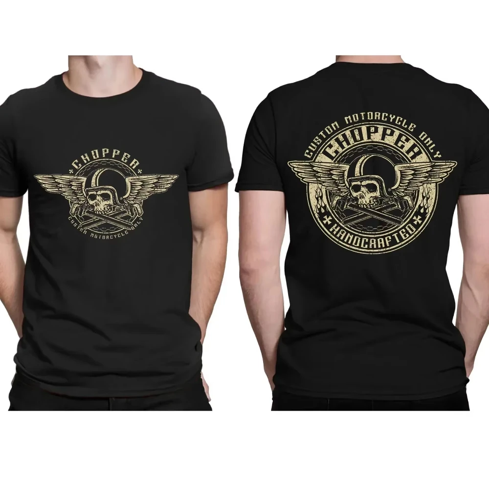 Übergroßes Essential Motorcycle Speed Junkies Biker Chopper Mc Biker Indian T-Shirt Herren T-Shirts Grafik Streetwear S-4XL Erstaunlich