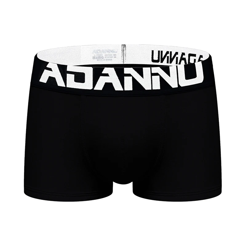 ADANNU-bóxer transpirable para hombre, ropa interior cómoda, pantalones cortos, 1/6 piezas